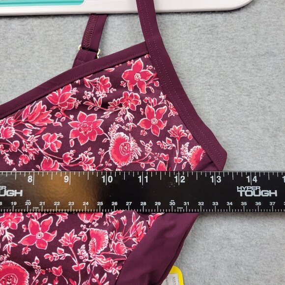 LL Bean Swimsuit Womens 4 Seashore Sweetheart Tanksuit One Piece - Picture 3 of 13